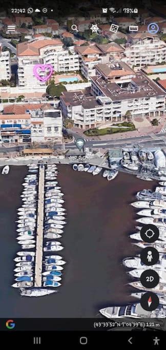 Standing Vue Mer Entre Cannes Et Antibes Golfe-Juan Eksteriør billede